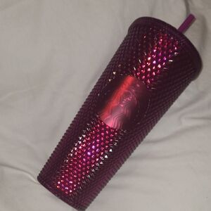 Starbucks Studded Tumbler in Dark Pink